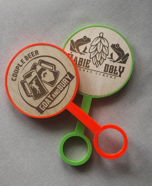 Giá đỡ nhãn logo bia cho máy rót Lindr - Image 1