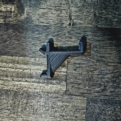 Móc treo súng ngắn cho bảng kim loại Wall Control 1 inch