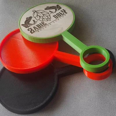 Giá đỡ nhãn logo bia cho máy rót Lindr