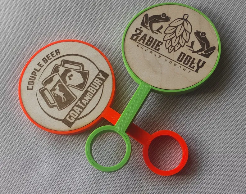 Giá đỡ nhãn logo bia cho máy rót Lindr - Image 5