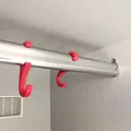 Móc treo quần áo Snap-on cho tủ quần áo - Thumbnail 2