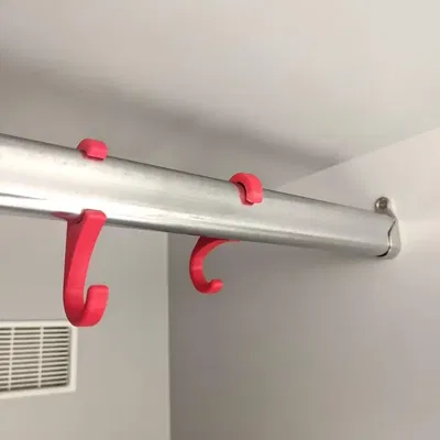 Móc treo quần áo Snap-on cho tủ quần áo