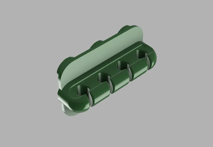 Giá đỡ cáp Qube 500 cho 4 dây cáp gọn gàng - Image 1