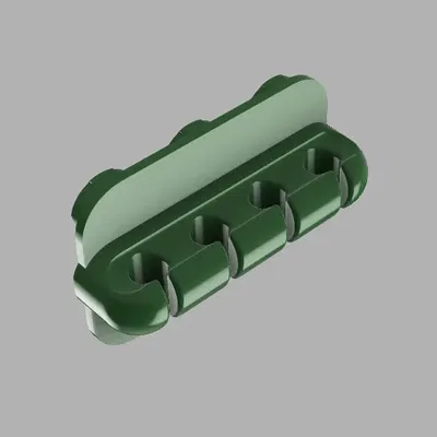 Giá đỡ cáp Qube 500 cho 4 dây cáp gọn gàng