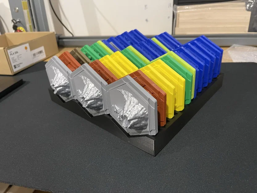 Giá đỡ lớn cho hex Catan với 63 ngăn chứa - Image 3