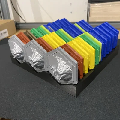 Giá đỡ lớn cho hex Catan với 63 ngăn chứa