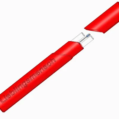 Vỏ bảo vệ ống hút thủy tinh kiểu 4 không có chữ viết