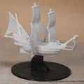 Mô hình thuyền galleon bay trong DnD Spelljammer - Thumbnail 9