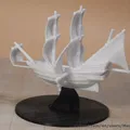 Mô hình thuyền galleon bay trong DnD Spelljammer - Thumbnail 10