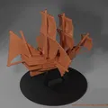 Mô hình thuyền galleon bay trong DnD Spelljammer - Thumbnail 13