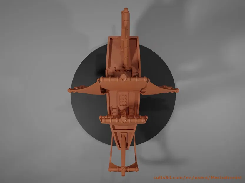 Mô hình thuyền galleon bay trong DnD Spelljammer - Image 14