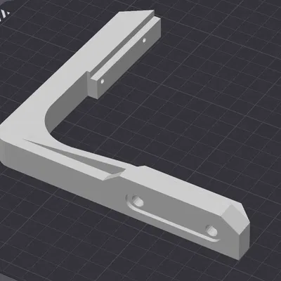 Giá đỡ cuộn filament 90 độ cho Bambu Lab P1P/P1S