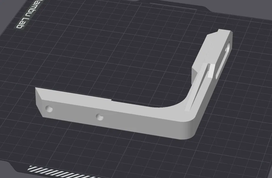 Giá đỡ cuộn filament 90 độ cho Bambu Lab P1P/P1S - Image 4