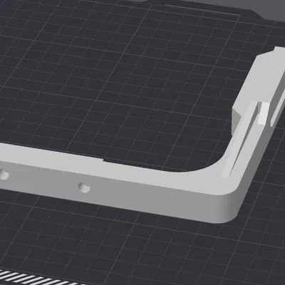 Giá đỡ cuộn filament 90 độ cho Bambu Lab P1P/P1S