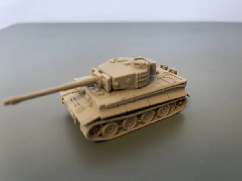 Xe tăng Panzerkampfwagen VI Tiger I mô phỏng chi tiết - Image 1