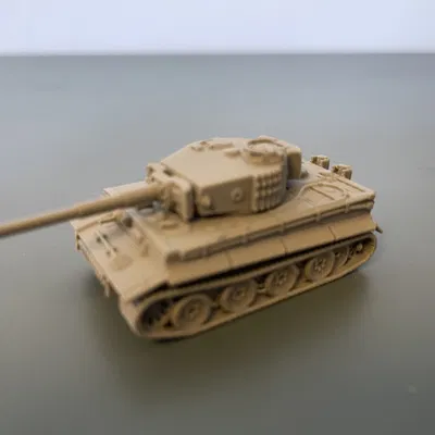 Xe tăng Panzerkampfwagen VI Tiger I mô phỏng chi tiết