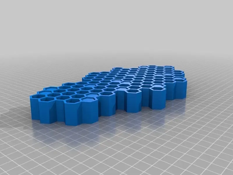 Giá đỡ chìa khóa tổ ong treo tường - Image 2