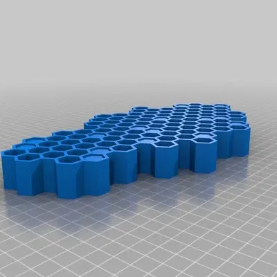 Giá đỡ chìa khóa tổ ong treo tường