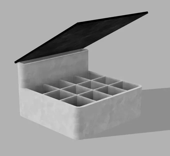 Hộp trồng cây hiện đại với mái che và bể nước - Image 1