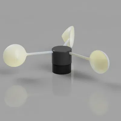 Anemometer V2 cho Arduino với cảm biến hiệu ứng Hall