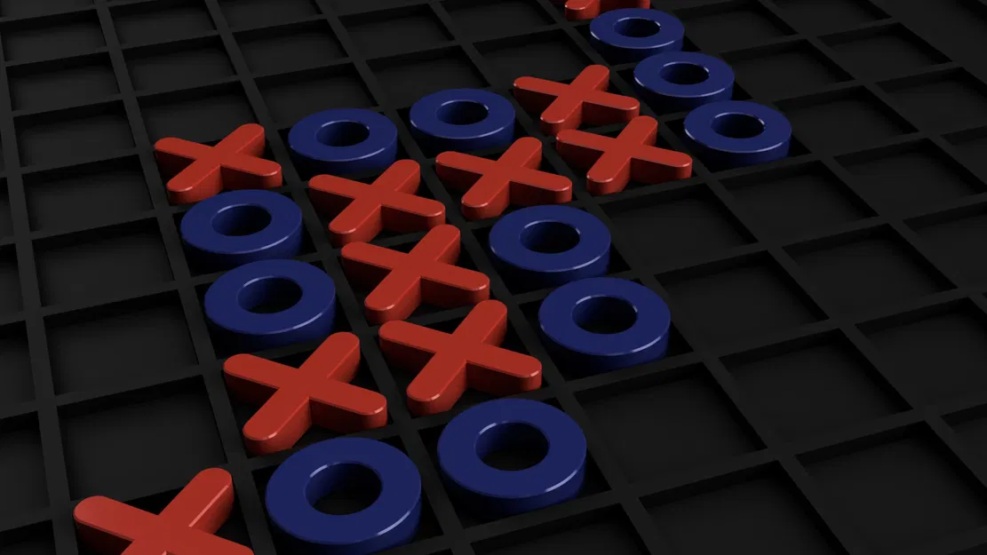 Bàn cờ Tic-tac-toe cho trò chơi truyền thống - Image 2