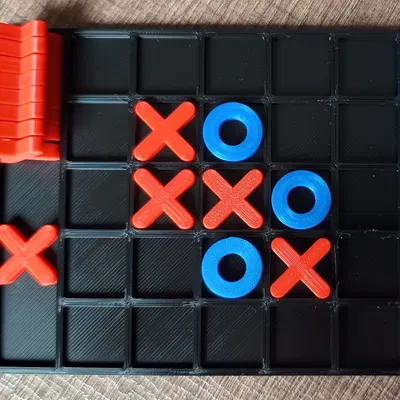 Bàn cờ Tic-tac-toe cho trò chơi truyền thống