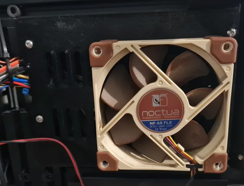 Nắp điện tử cho Ender 3 v2 với quạt 80mm - Image 1