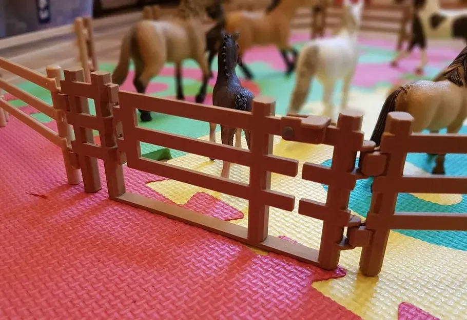 Cổng vào và cổng hàng rào cho ngựa Schleich - Image 3