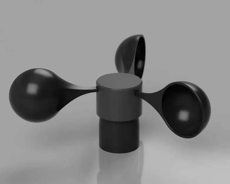 Anemometer V1 cho Arduino sử dụng cảm biến hiệu ứng Hall - Image 1