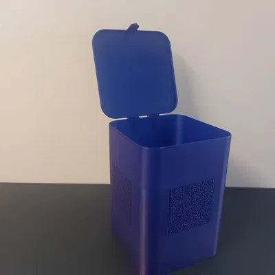 Hộp đơn giản có nắp cho không gian bếp