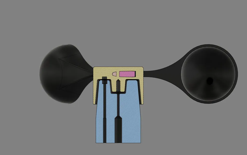 Anemometer V1 cho Arduino sử dụng cảm biến hiệu ứng Hall - Image 2