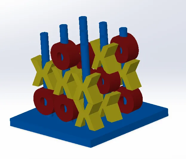 Tic Tac Toe 3D với thiết kế độc đáo và thú vị - Image 1
