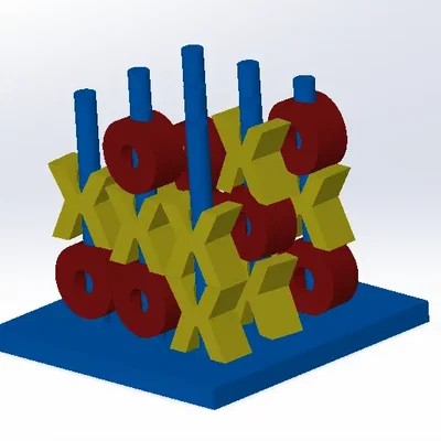 Tic Tac Toe 3D với thiết kế độc đáo và thú vị