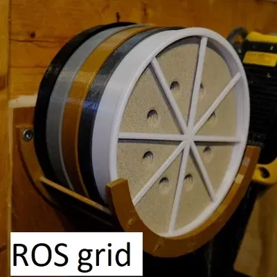 Giá đỡ đĩa chà nhám cho máy chà ngẫu nhiên 5 inch