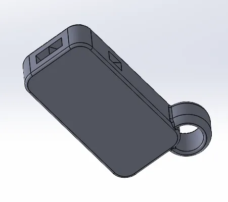 Móc chìa khóa kết hợp còi tiện lợi - Image 1