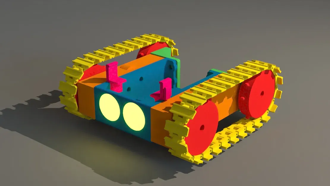 Robot theo dõi điều khiển từ xa RC - Image 1