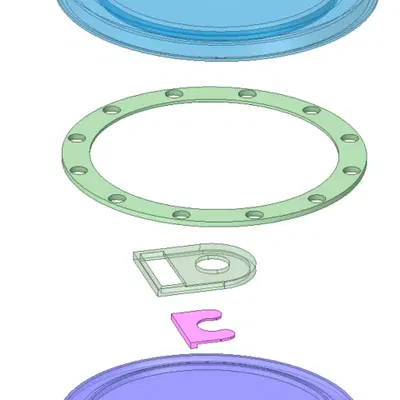 Vòng bi trục Rillen 115mm cho mô hình cơ khí