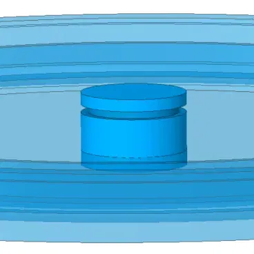 Vòng bi trục Rillen 115mm cho mô hình cơ khí