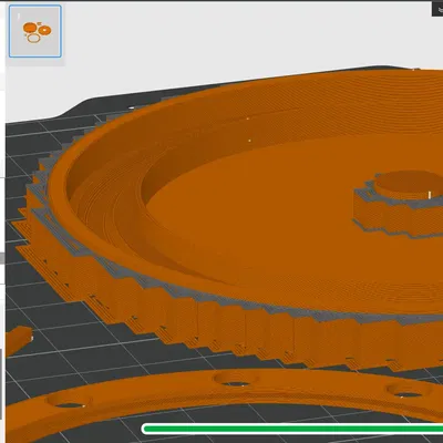 Vòng bi trục Rillen 115mm cho mô hình cơ khí