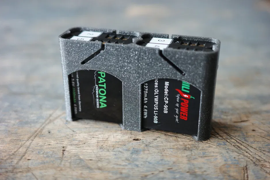 Giá đỡ pin DB-110 / LI-90b cho máy ảnh Ricoh GR III / GR IIIx - Image 1