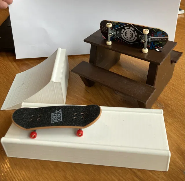 Ramp trượt fingerboard cho trò chơi giải trí - Image 2