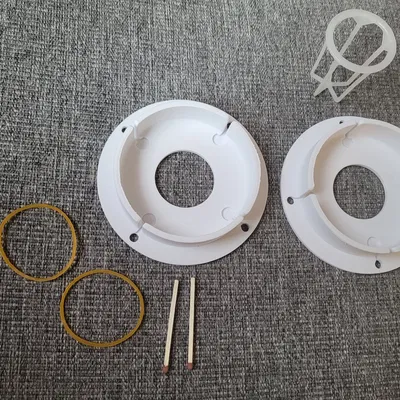 Nắp giữ cắt và nảy mầm cho hệ thống DWC mini