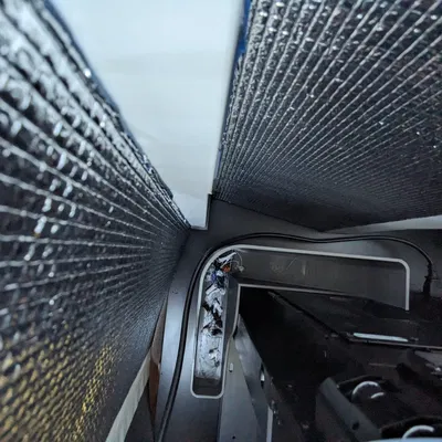 Slim waste chute (poop chute) cho Bambulab P1P - Không cần hỗ trợ - đã được thử nghiệm và kiểm tra.