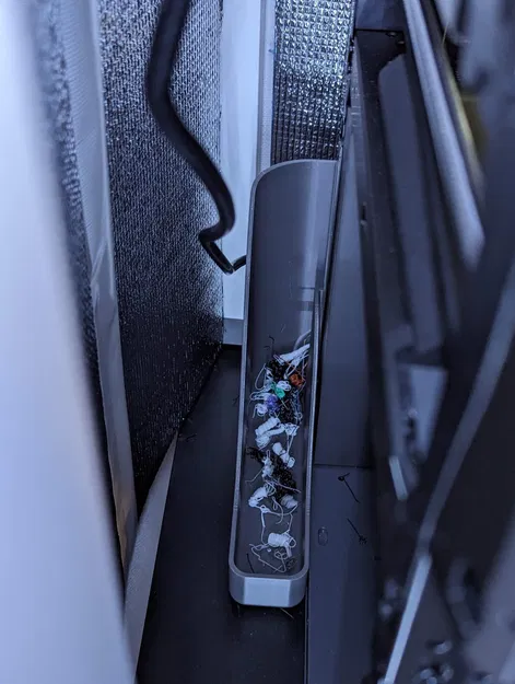 Slim waste chute (poop chute) cho Bambulab P1P - Không cần hỗ trợ - đã được thử nghiệm và kiểm tra. - Image 3