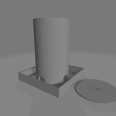 Máy cho chim lớn cơ bản cho quạ