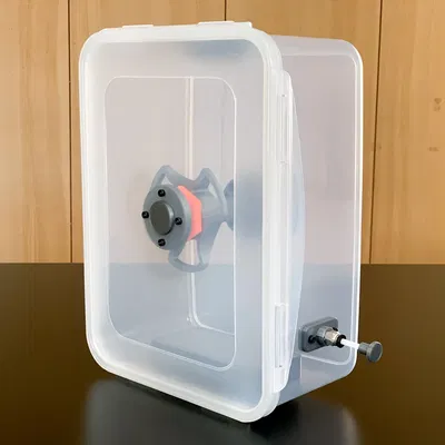 Hộp khô filament DAISO 5.5L với chức năng quay tay