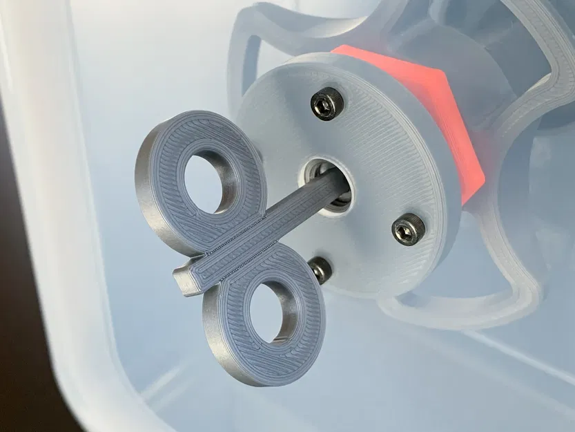 Hộp khô filament DAISO 5.5L với chức năng quay tay - Image 5