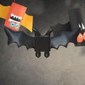 Bướm dơi Halloween hình vuông trang trí mùa lễ hội - Thumbnail 5