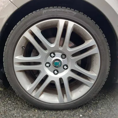 Nắp đậy bu lông bánh xe ô tô Skoda (Logo Škoda)