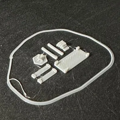 Phụ kiện ngoài trời quy mô N với bếp lửa và bàn picnic